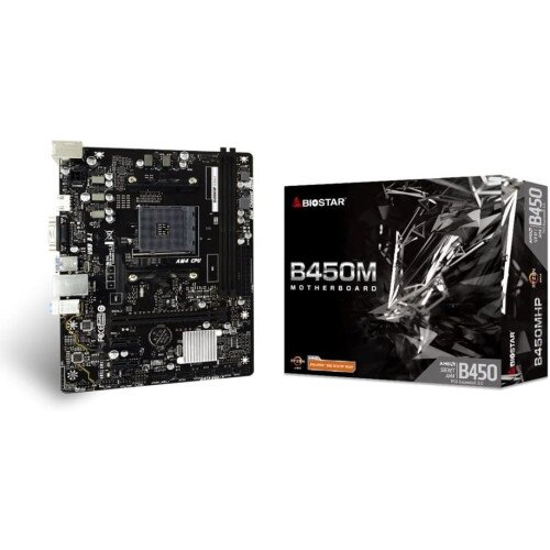 BIOSTAR B450MHP Ver. 6.1 Motherboard