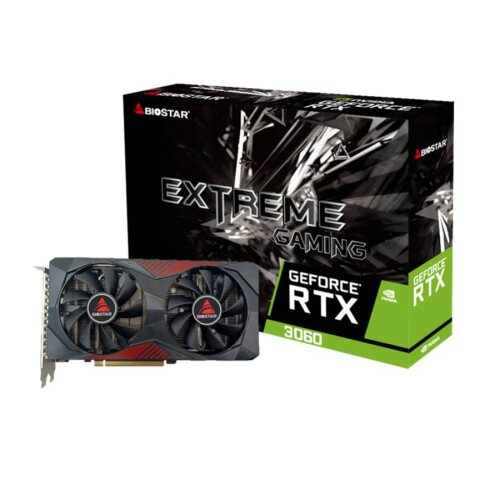 BIOSTAR NVDIA GeForce RTX 3060 VN3606RML9 Graphics Card