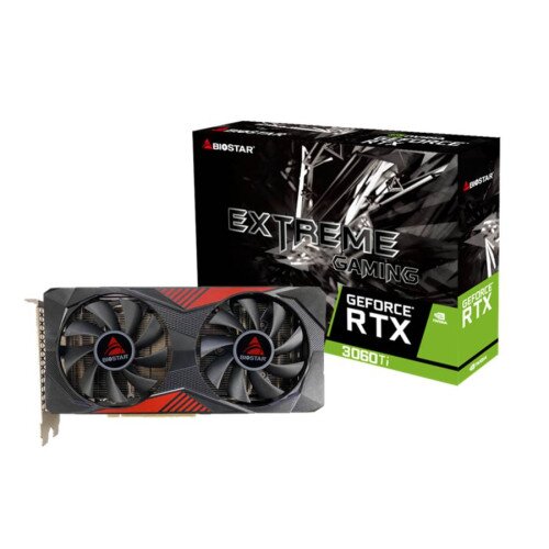 BIOSTAR NVIDIA GeForce RTX 3060Ti VN3606TM82 Graphics Card