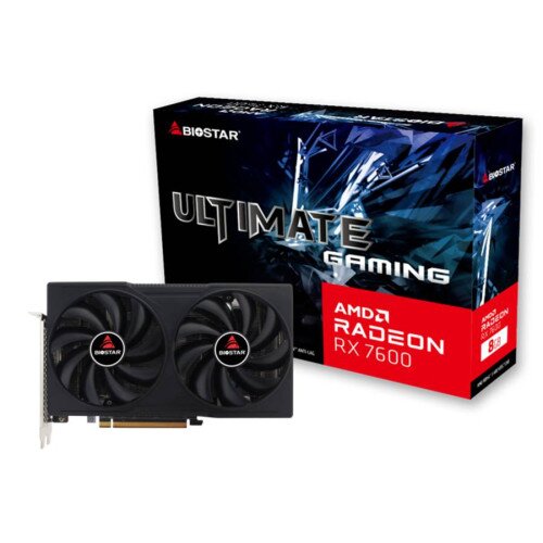 BIOSTAR AMD Radeon RX7600 VA7606RM81 Graphics Card