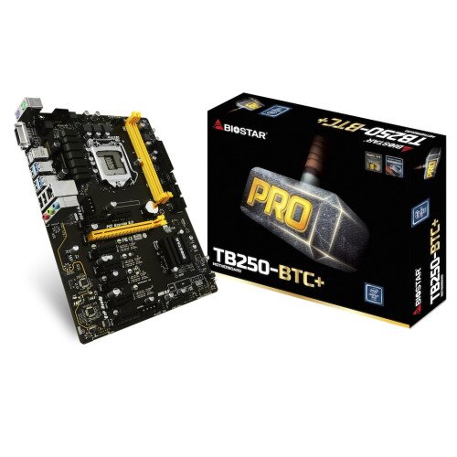 BIOSTAR TB250-BTC Plus Mining Motherboard