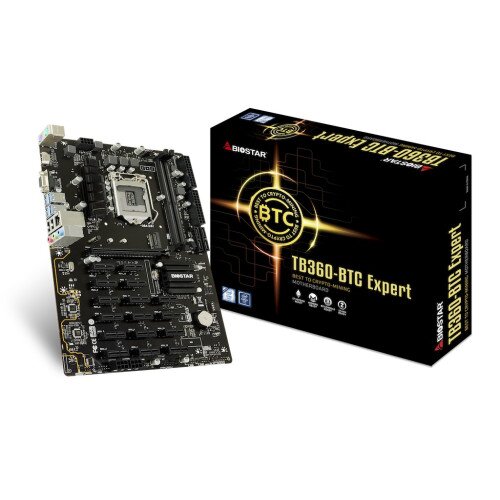 BIOSTAR TB360-BTC Expert Mining Motherboard