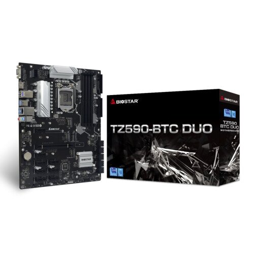 BIOSTAR TZ590-BTC DUO Mining Motherboard