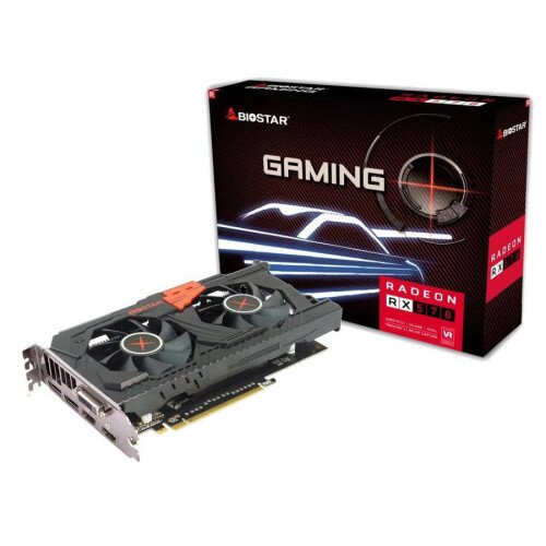 BIOSTAR AMD Radeon RX570 4GB GDDR5, 256Bit Graphics Card