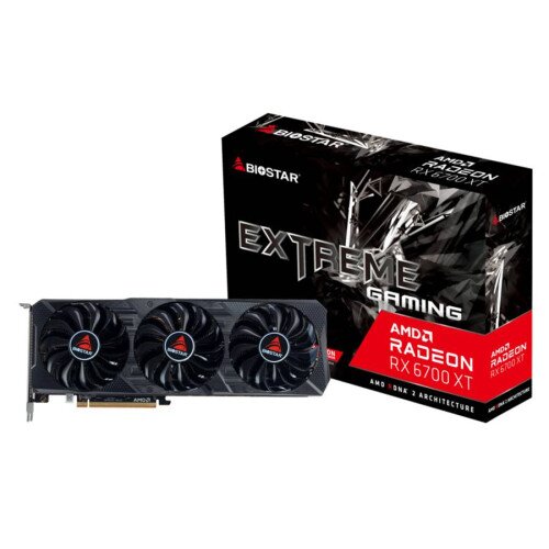 BIOSTAR AMD Radeon RX6700XT OC (OVER CLOCK) Graphics Card