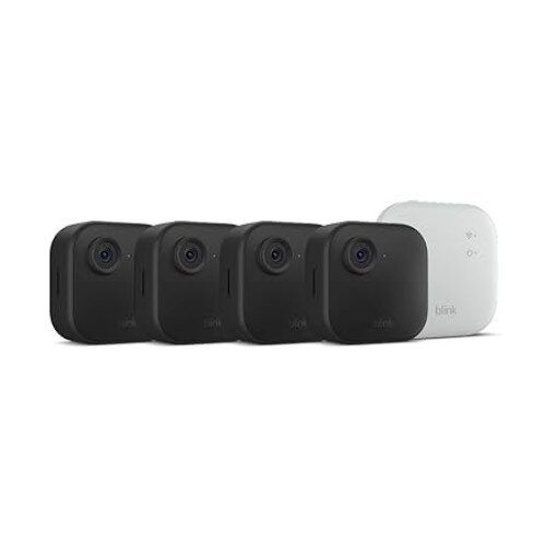 Blink Outdoor 4 (4th Gen) Wireless Smart Security Camera with Sync Module XR - 4 Camera System