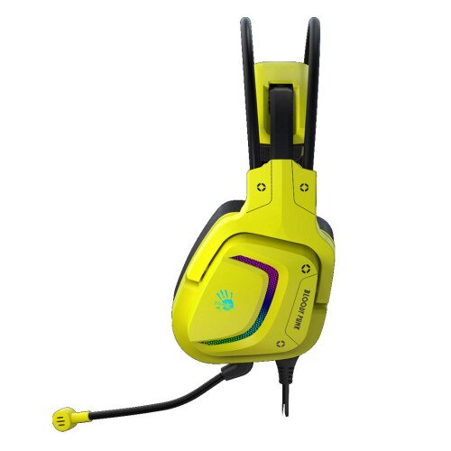 Bloody G575 RGB Virtual 7.1 Surround Sound Punk Yellow Gaming Headset