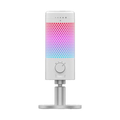 Bloody GM50 Pro RGB USB Streaming Microphone - White