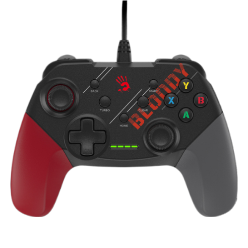 Bloody GP30 USB Gaming Controller - Sports Red