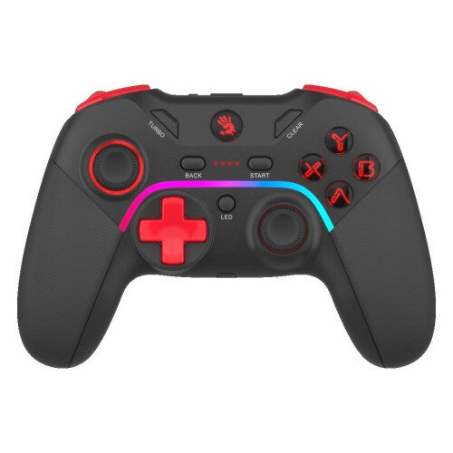 Bloody GPW70 2.4G Wireless RGB Gaming Controller - Sports Black