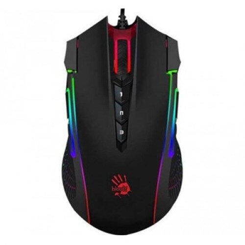 Bloody J90s 2-Fire RGB Animation Gaming Mouse