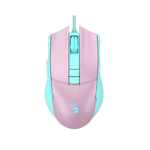 Bloody L65 Max Gaming Mice - Sky Pink
