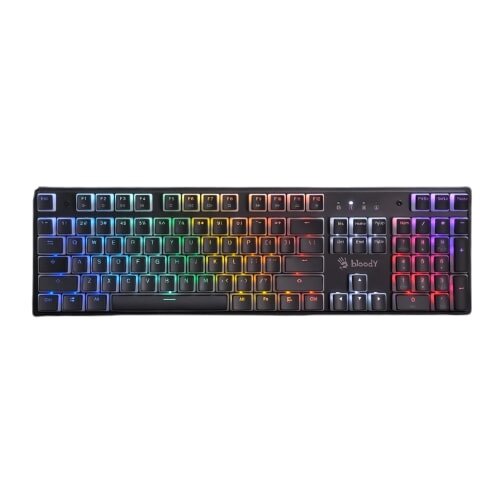 Bloody S510N Mechanical Switch RGB Gaming Keyboard - Black