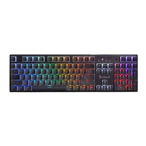 Bloody S510R Mechanical Switch RGB Gaming Keyboard - Pudding Black
