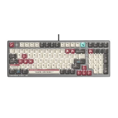 Bloody S98 Mechanical Gaming Keyboard - Pixels Red