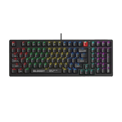 Bloody S98 RGB Mechanical Wired Keyboard - Black