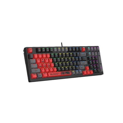 Bloody S98 Sports RGB Mechanical Wired Keyboard - Sports Red