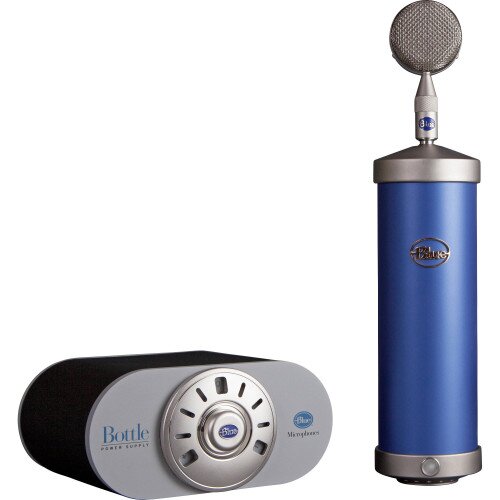 Blue Bottle Flagship Tube Microphone With Interchangable Capsules
