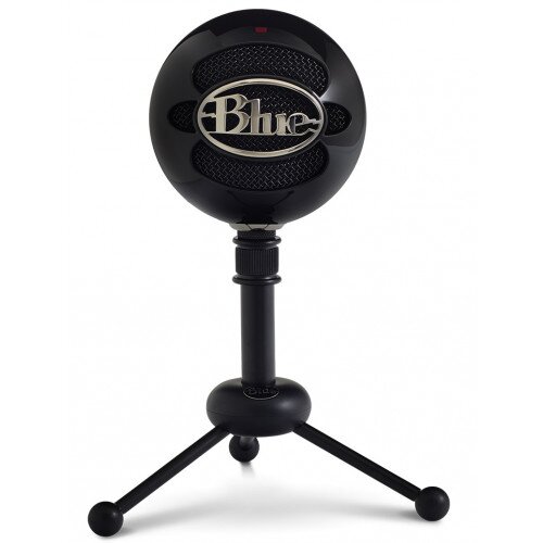 Blue Snowball Classic Studio-Quality USB Microphone - Black