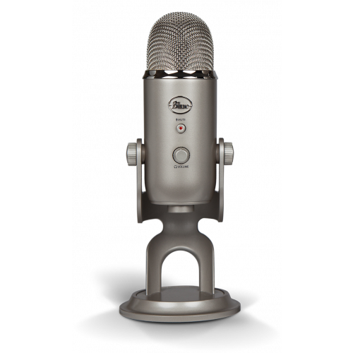 Logitech G Blue Yeti Premium Multi-Pattern USB Microphone with Blue VO!CE - Gold