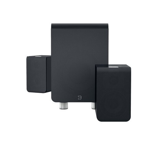 Bluesound DUO High-Res Subwoofer and Satellite Speaker - Black