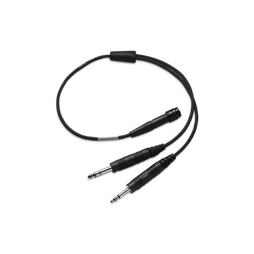 Bose 6 Pin LEMO to Dual Plug Adapter