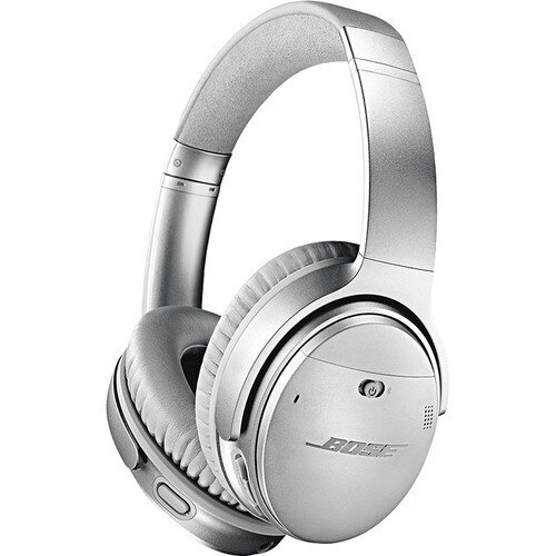 Bose QuietComfort 35 Over-Ear Wireless Headphones II - Silver