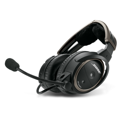 Bose A20 Aviation Headset - with Bluetooth - Dual Plug Straight Cable