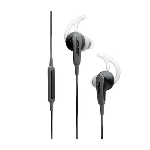 Bose SoundSport In-Ear Headphones - Apple Devices - Charcoal