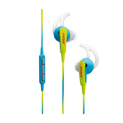 Bose SoundSport In-Ear Headphones - Apple Devices - Neon Blue