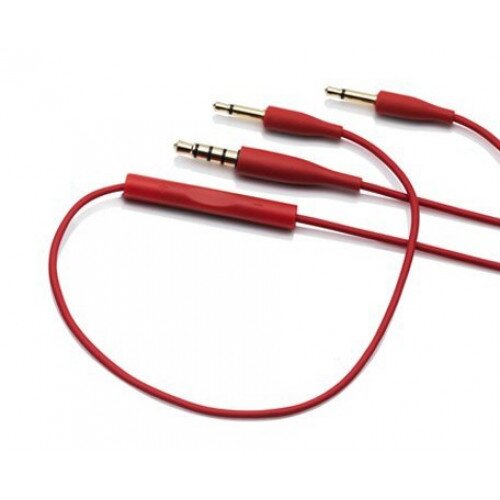 Bowers & Wilkins P3 Cable with remote - Red
