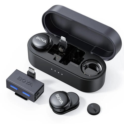 BOYA BOYALINK 3 | AI-Powered Button-Sized Wireless Microphone