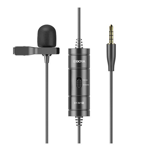 BOYA BY-M1S Universal Lavalier Microphone