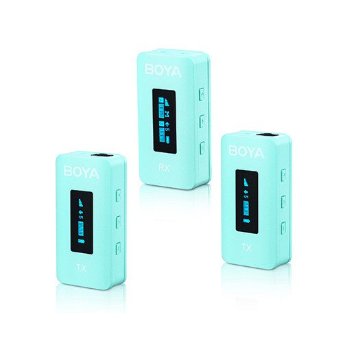 BOYA BY-XM6 K2G 2.4GHz Ultra-compact Wireless Microphone System Kit
