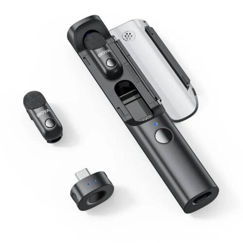 BOYA Magic Al-Powered Transformable Wireless Microphone - (USB-C) RX + 2 TX + CC