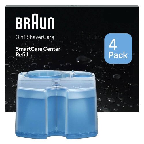Braun 3in1 ShaverCare Cleaning Cartridges 4 Pack