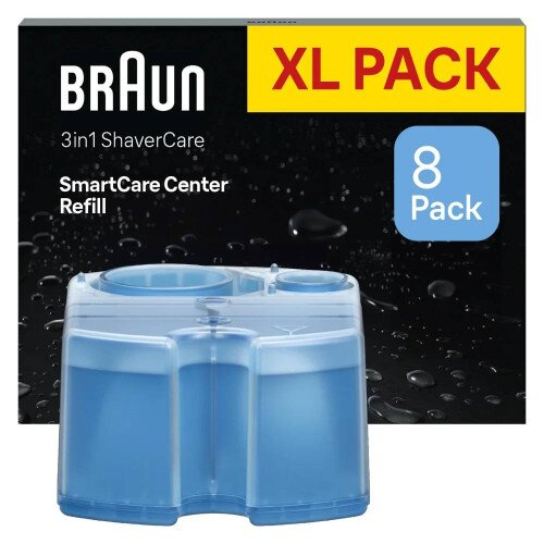 Braun 3in1 ShaverCare Cleaning Cartridges 8 Pack