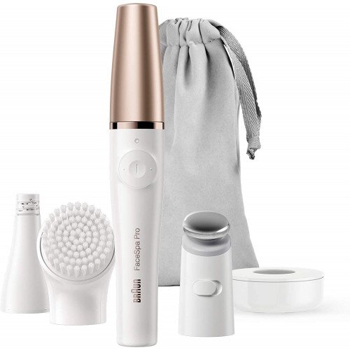 Braun FaceSpa Pro 911 3-in-1 Facial Epilating Cleansing & Skin Toning System