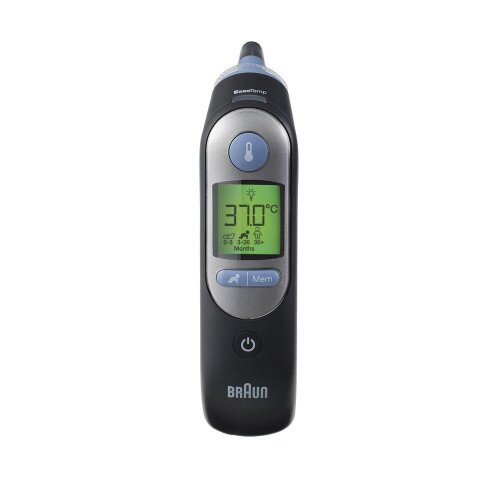Braun ThermoScan 7 with Age Precision Ear Thermometer - Black
