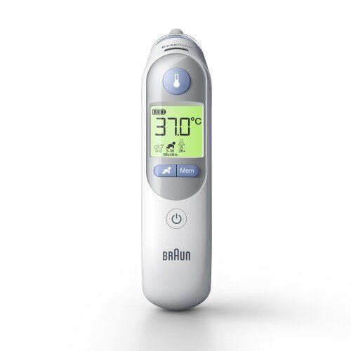 Braun ThermoScan 7 with Age Precision Ear Thermometer - White