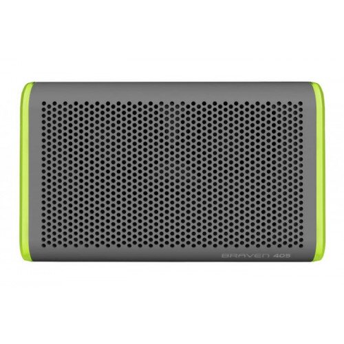 ZAGG Braven 405 Portable Bluetooth Speaker - Silver / Electric