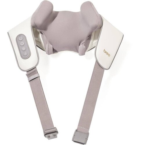 Breo N5 Mini Shiatsu Massagers for Neck And Shoulder With Heat - Beige