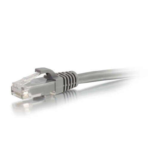 C2G Cat6a Snagless Unshielded (UTP) Ethernet Network Patch Cable - Gray - 150 FT
