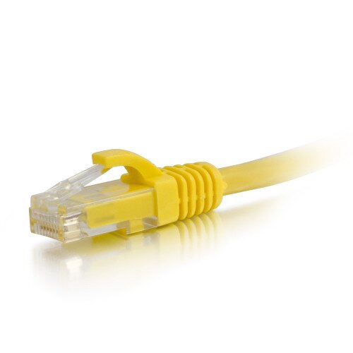 C2G Cat6a Snagless Unshielded (UTP) Ethernet Network Patch Cable - Yellow - 20 FT
