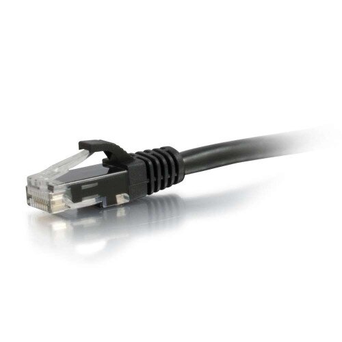 C2G Cat6a Snagless Unshielded (UTP) Ethernet Network Patch Cable - Black - 25 FT