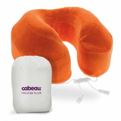 Cabeau Evolution Travel Pillow - Tangerine