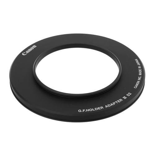 Canon 52mm Gelatin Filter Holder Adapter Ring III
