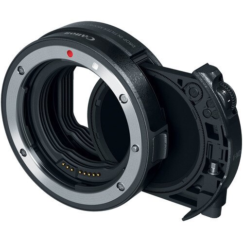 Canon Drop-In Filter Mount Adapter EF-EOS R with Drop-In Variable ND Filter A