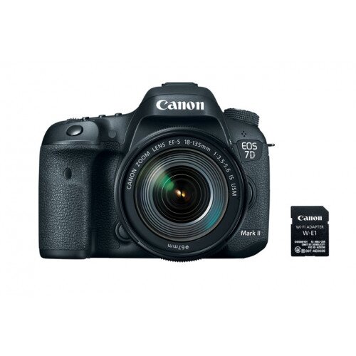 Canon EOS 7D Mark II EF-S 18-135mm IS USM Wi-Fi Adapter Kit