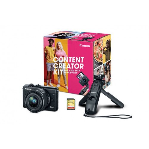 Buy Canon EOS M200 Content Creator Kit Mirrorless Camera online in